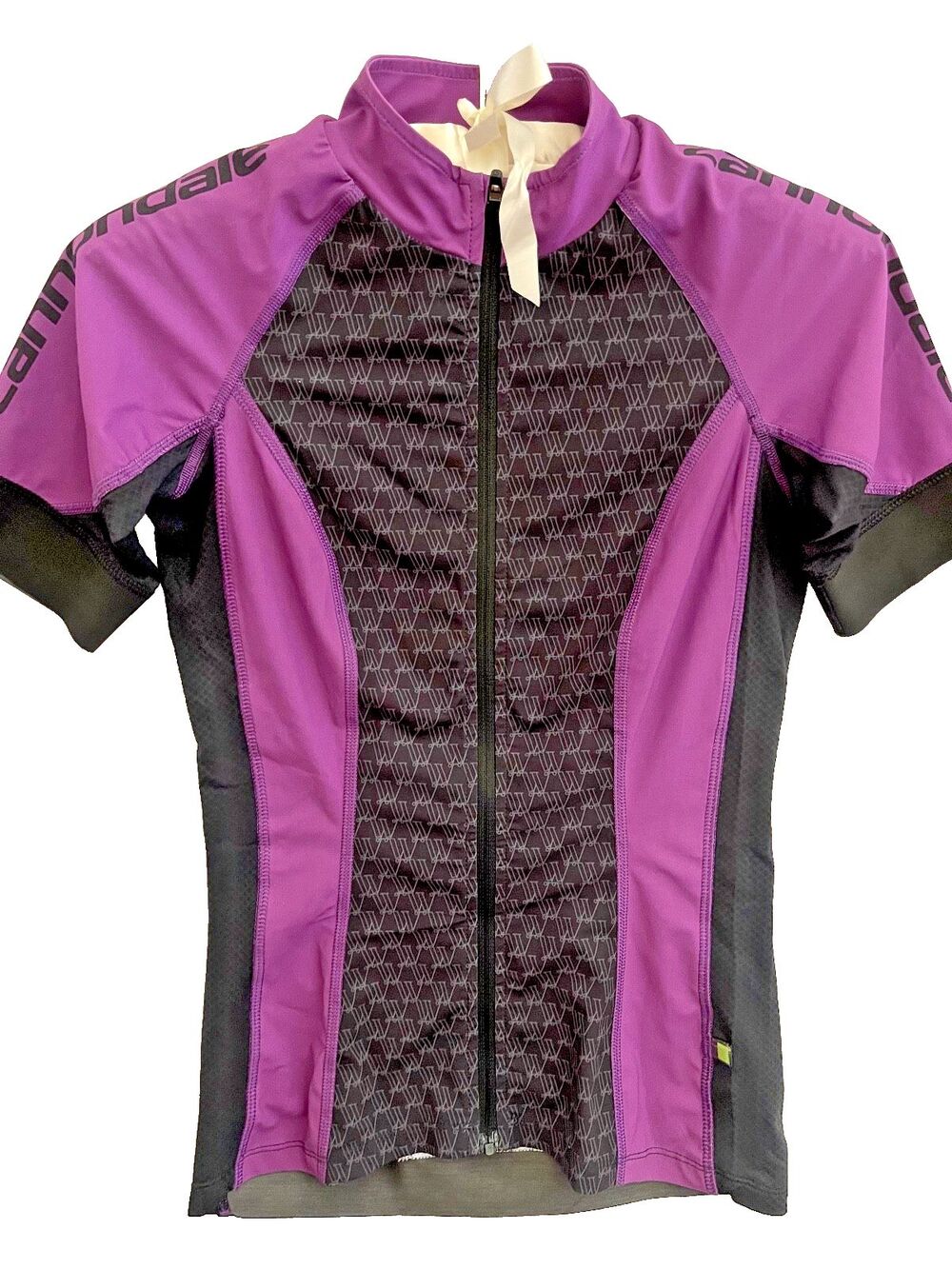 CANNONDALE  Sz XS Women's Elite Pro Cycling Jersey Purple Black